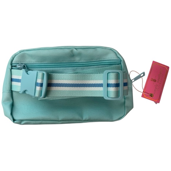 NWT Simply Southern Crossbody / Fanny Pack w/ adjustable strap Light Blue - Picture 2 of 3